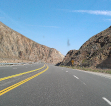 Road in the Sierra Nevada